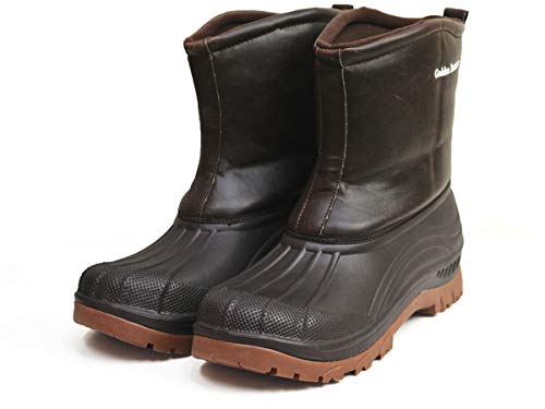 [ゴールデンレトリバー] 防水 防寒 防滑 レインブーツ スノーブーツ