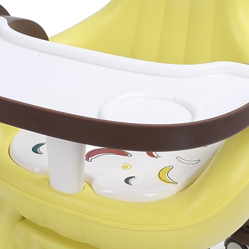Cadeira de Jantar Infantil, Almofada Sonora, Encosto de Cadeira de Alimentação de Piso de bebê para