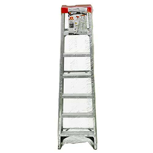 Escada de Alumínio Tesoura PRÁTICA 6 Degraus - BTF
