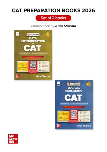 Image of Arun Sharma CAT Bundle /Set of 2 books - Logical Reasoning(LR) + Data Interpretation(DI) for CAT 2026-27 Exam | Edition Combo for Preparation 2026-27