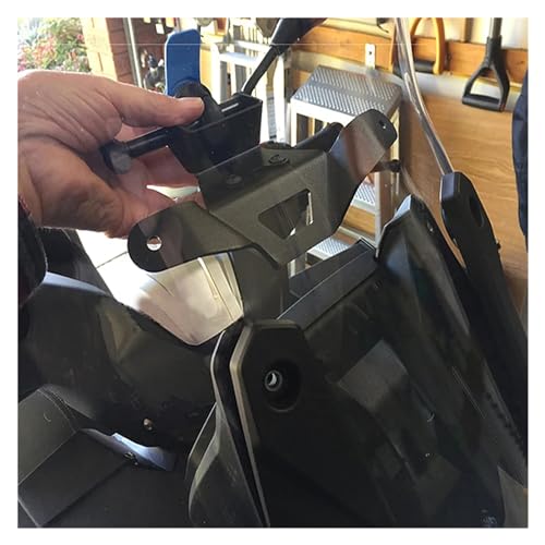 Support de navigation moto pour smartphone avec plaque de fixation rigide stable