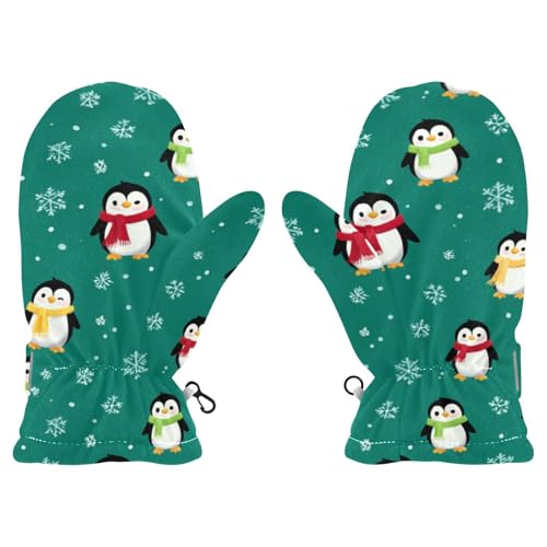 Image of Plaaee Early 1990s Pattern Kids Glove Warm Mitten Winter Favor for Toddler Boys and Girls Children Cold Weather Gloves