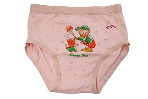 Neoteric Kids Panties For Girls Multicolor - 5 Piece Combo (60 Cm) #TOP4