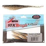 Z-Man SJS35-259PK5 Jerk ShadZ perfumado, 3.5 Pulgadas, Bad Shad, Paquete de 5