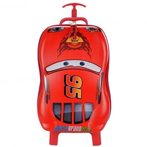 Mochila com Rodinha Poli 3D Carros - Dermiwil