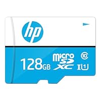 HP 128GB mx310 Class 10 U1 microSDHC Flash Memory Card – Read Speed Up to 100MB/s, Quick & Reliable Data Transfer, Ideal for HD Photography and Full HD Videography, UHS-I, for Use with Mobile Devices