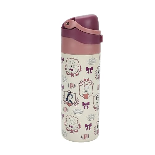 Image of Disney Princess All-Over Character Print 24 Oz Stainless Steel Water Bottle