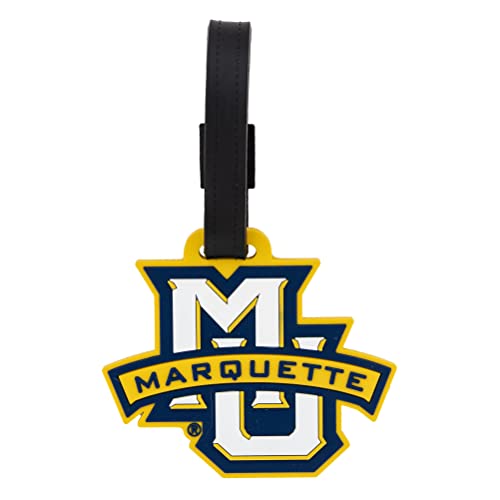 Desert Cactus Marquette University Luggage Tag Golden Eagles MU Bag (PVC - Design A)