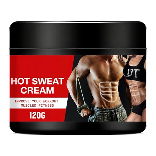 Crema Caliente Para Abdominales, Crema Grasa Abdominal, Cremas Reafirmante Anticelulítica, Cremas Reductora Abdomen Mujer Hombre, Para Abdomen, Hot Cream, Caderas, los Músculos Firme, 120g