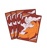 Unbroken Bond Elite Trainer Box - Card Sleeves Pack (64 Count) - Charizard & Reshiram GX Artwork - Tournament Legal
