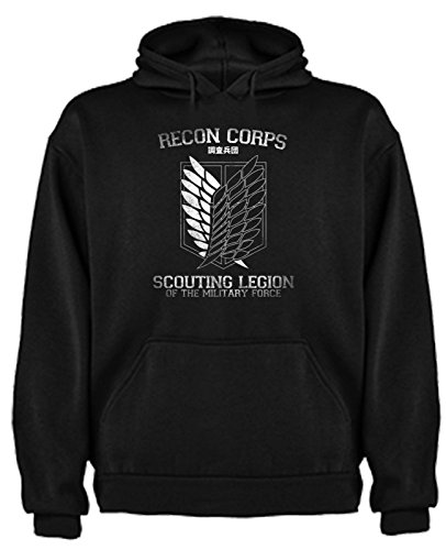 the Fan Tee Sudadera de Hombre Titan Ataque a los Titanes Anime L