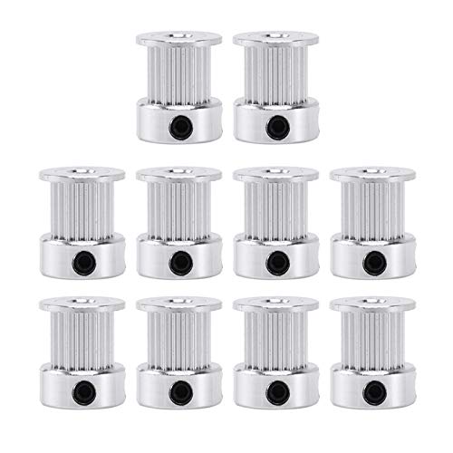 20 Teeth 2GT Timing Synchronous Pulley Bore 5mm for Width 10mm 2M Belt Small Backlash 20T 20Teeth 10Pcs