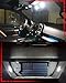 LED Interior Light Kit Package Replacement for HONDA CRZ 2010 2011 2012 2013 2014 2015 2016, Super Bright 6000K White Bulbs + Install Tool