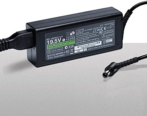 Replacement Compatible Laptop Charger for 90W 19.5V 4.7A VAIO VGP-AC19V37 VGP-AC19V10 VGP-AC19V12 VGP-AC19V19 VGP-AC19V20 VGP-AC19V67 VGP-AC19V32 VGP-AC19V41 VGP-AC19V48 PCG-3J1L