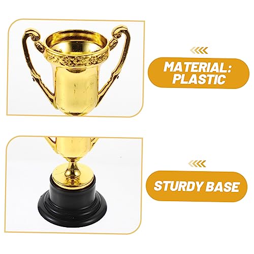 INOOMP 24 Pçs Troféu Infantil Participação Troféu Copo De Troféu De Prêmio Troféus De Prêmio De Plás