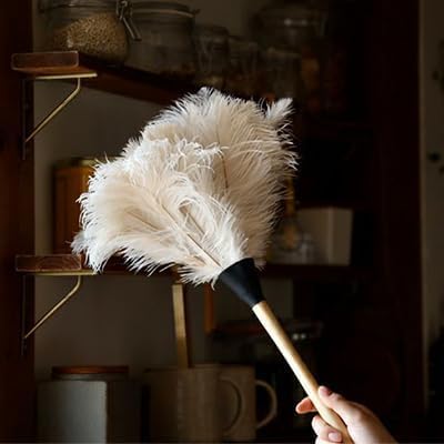Amazon｜オーストリッチ 羽はたき 50cm はたき 羽 フェザーダスター 白