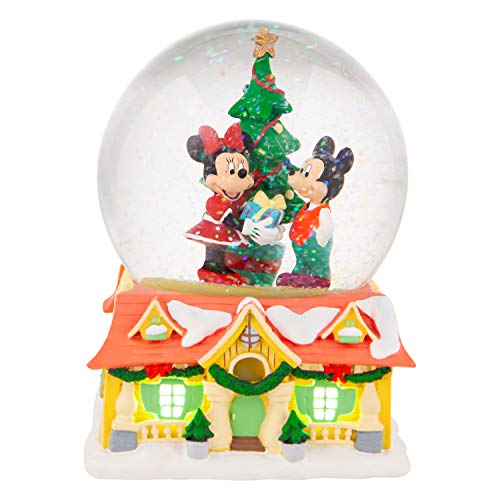 Departement 56 Disney Disney Mickey And Minnie Mouse House Palla...