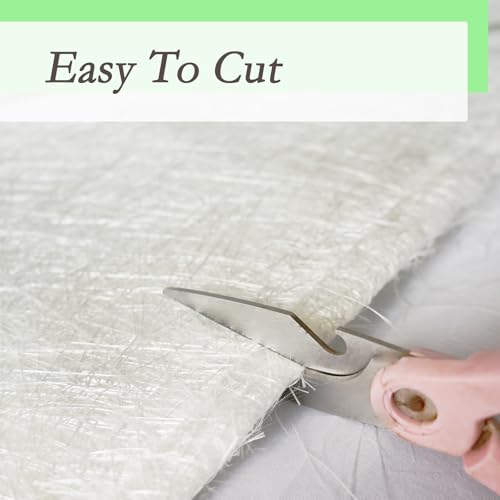 Image of Fiberglass Mat, 4.4 Yards X 41 inch Wide Fiberglass Chopped Strand Mat, Strong Repair Function- Suit for Surfaces and Reinforces Repairs