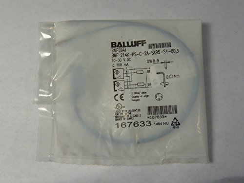 Balluff Bmf 214K-Ps-C-2A-Sa95-S4-00,3, Magnetic Field Sensor, Bmf00a4 Bmf00a4