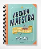  Agenda maestra para profes que dejan huella 2022-2023: Un regalo original para profesores y profesoras. La agenda para maestros más completa. (B de Blok)