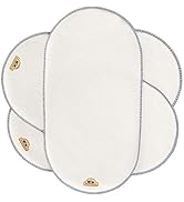BlueSnail Waterproof Wickelunterlage 3 Count Bassinet Pad Liner (14"X26.5"), (white)
