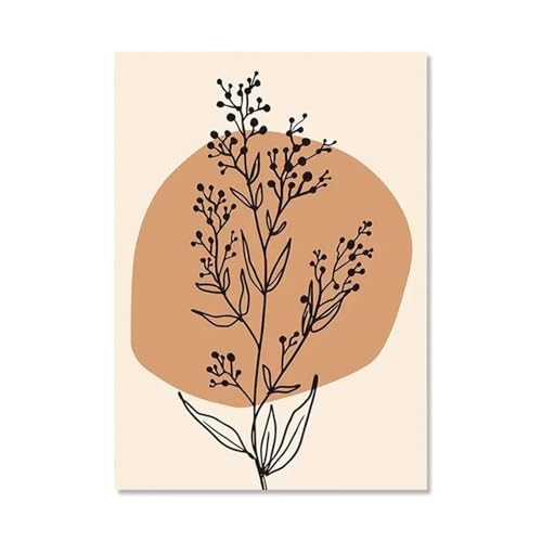 Impression Minimaliste LEMST, Décoration d'Intérieur Moderne et Noble 40x60