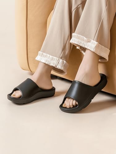 Pillow Slippers for Women and Men Quick Drying Non Slip Shower Sandals Thick Sole3