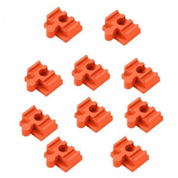 bnf® 2x10Pcs Wood Train Track Adapter for Stem Kits Toy Building Set Building Games Orange |Toys & Hobbies-image-31