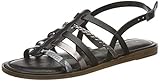  Tamaris Damen 1-1-28126-24 Riemchensandalen, Schwarz (Black Comb 098), 41 EU