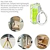 3Pcs Keychain Spirit Bubble Level Mini Pocket Tool 15x15x40mm Spirit Levels Measuring Layout Tools