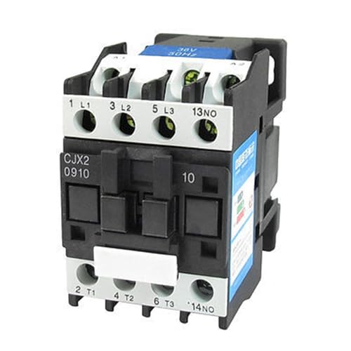 Contactor trifásico CJX2-0910 con bobina de 36V y capacidad de 20A Ith