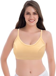 Groversons Paris Beauty Women's Non-Padded Non-Wired Seamed Full Coverage Sports Bra (BR163) Price In India