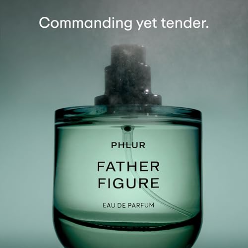 Image of PHLUR Father Figure Perfume for Women & Men, 50 mL | Fig & Vanilla Eau de Parfum, Fresh Green Fragrance with Waterlily, Cassis, Jasmine, Skin Musk & Sandalwood