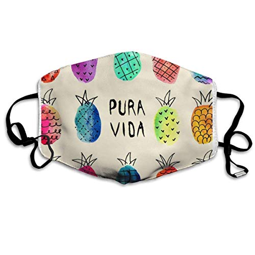 Preisvergleich Produktbild Vbnbvn Unisex Mundmaske,Wiederverwendbar Anti Staub Schutzhülle,Pineapple Pattern Face Mouth Masks Unisex Anti-Dust Flu Washable Reusable Mouth Mask Fashion Design