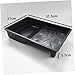 VAKUUM Paint Pans Trays 12pcs Plastic Trays Tool Trays Tray Tool Professional Tray Durable Tray Paint Tray Major Creative Tray Black Serving Tray Painting Supply/55
