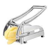 Cortador Para Patatas Fritas - Picadora Resistente Con Base De,Rebanador Para Patatas Fritas | Para Chips Palitos Trozos Cocina Cocinar Zanahoria Ñame Pepinos Fruta