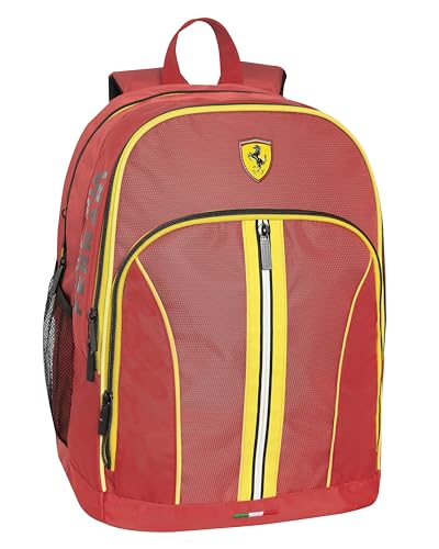 Sac à dos ergonomique enfant contre le mal de dos rouge rudy
