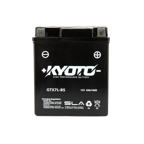 Batterie Kyoto GTX7L-BS SLA AGM idéale pour vos road trips à moto