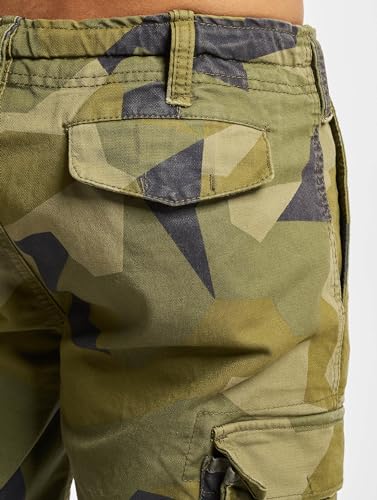Image of Men's Utility Cotton Vintage-Style Lightweight Breathable Multi Pocket Casual Outdoor Cargo Shorts