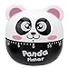 Timer Meccanico per la Cottura, Timer da Meccanica da Cucina a Forma di Panda del Fumetto, per Cucinare, Lavoro, Sport, Imparare, 6,5 x 6,5 cm (Non Richiede Batteria)