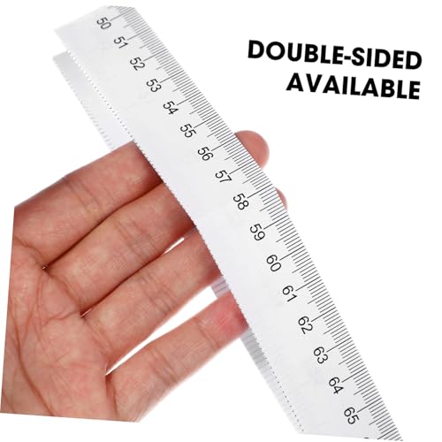 jojofuny 100 Stück Papier Maßband 1M - Beidseitiges Papier Messwerkzeug für Medizin & Schneiderei - Flexibles Maßband zur Wundvermessung & Körpermetrik