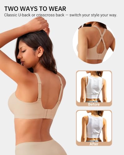 As Fairy Seamless Mesh Jelly Support Full Coverage Bra - image 4