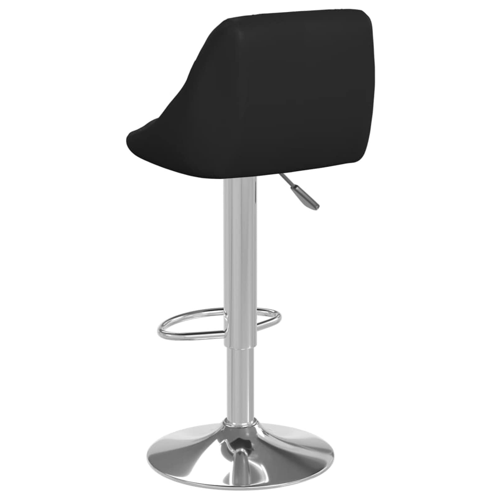 Homgoday Taburetes de bar, 2 unidades, color negro, de piel sintética, silla de oficina, silla de oficina, bar, silla de escritorio, para dormitorio o salón
