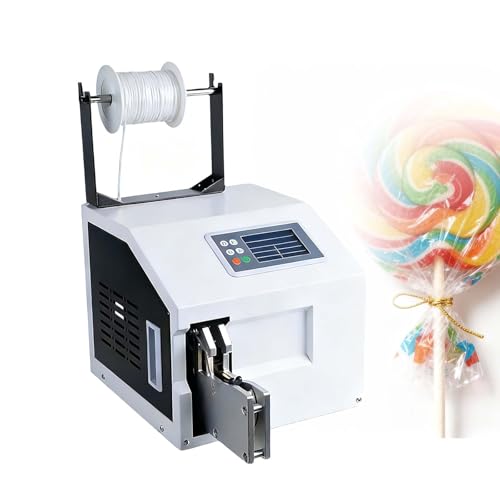 ZHANIZING Automatic Twist Tie Machine & Wire Bundling Machine, Effortlessly Handles 5-30mm Diameters With Smart Sensor, Perfect For Sealing Food Bags And Organizing Cables At Industry(Whiteline)