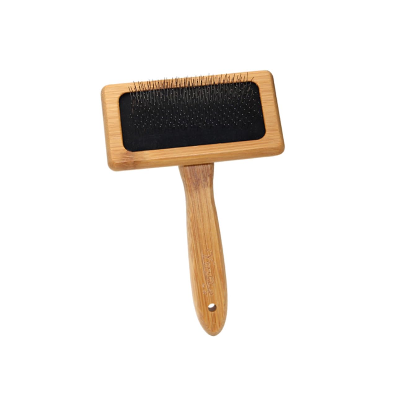 POPETPOP Wooden Pet Grooming Comb Ergonomic Hair Brush for Cats and for Cleaning Tool