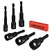 Neiko 10191A Magnetic Nut Driver, 6 Piece Impact Bit Set | Metric Sizes (8-14 mm)