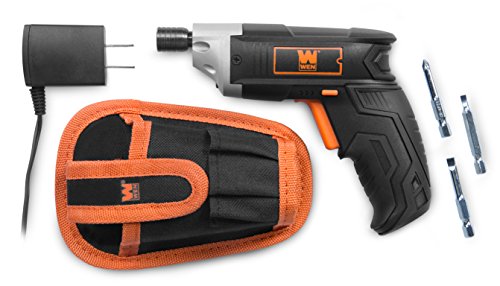 Wen 49103 3.6V Lithium-Ion Cordless Electric Screwdriver With Bits & Belt Holster #TOP1