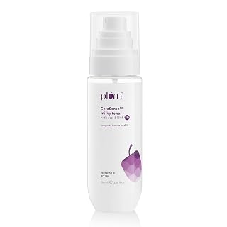 Plum CeraSense Milky Toner with Ceramides & Peptides | Repairs skin barrier, moisturizes & nourishes | Toner for dry & normal skin types | Lightweight & Quick-Absorbing |100 ml - Amazon product rated Grade A