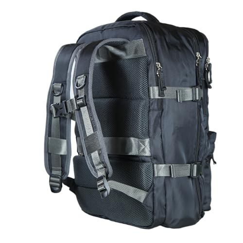 NTK, Mochila Trip para Viagens Poliéster 290D, Preto