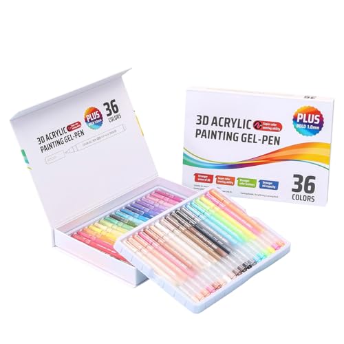 Stylos à encre gel pour coloriage et écriture fluide sans bavure pour l'école et croquis